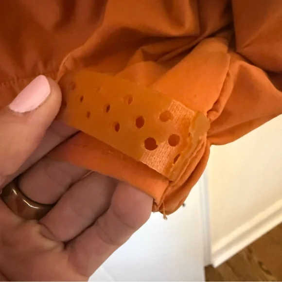 Vintage Patagonia Technical Storm Jacket - Rare Pumpkin Orange - Size XL - Picture 9 of 11